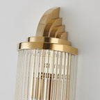 Gatsby Wandlampe | Art-Deco-Eleganz in Gold