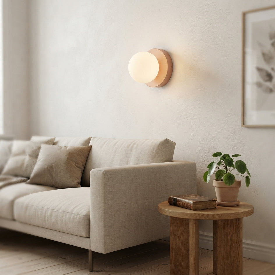 NeroLight | Wandlampe Innen mit Glasschirm