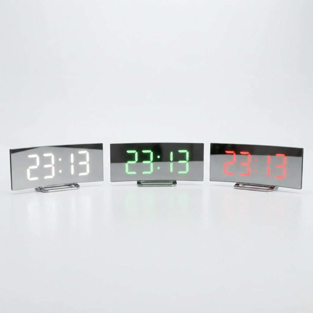 MirrorClock | Digitaler LED Spiegel Wecker