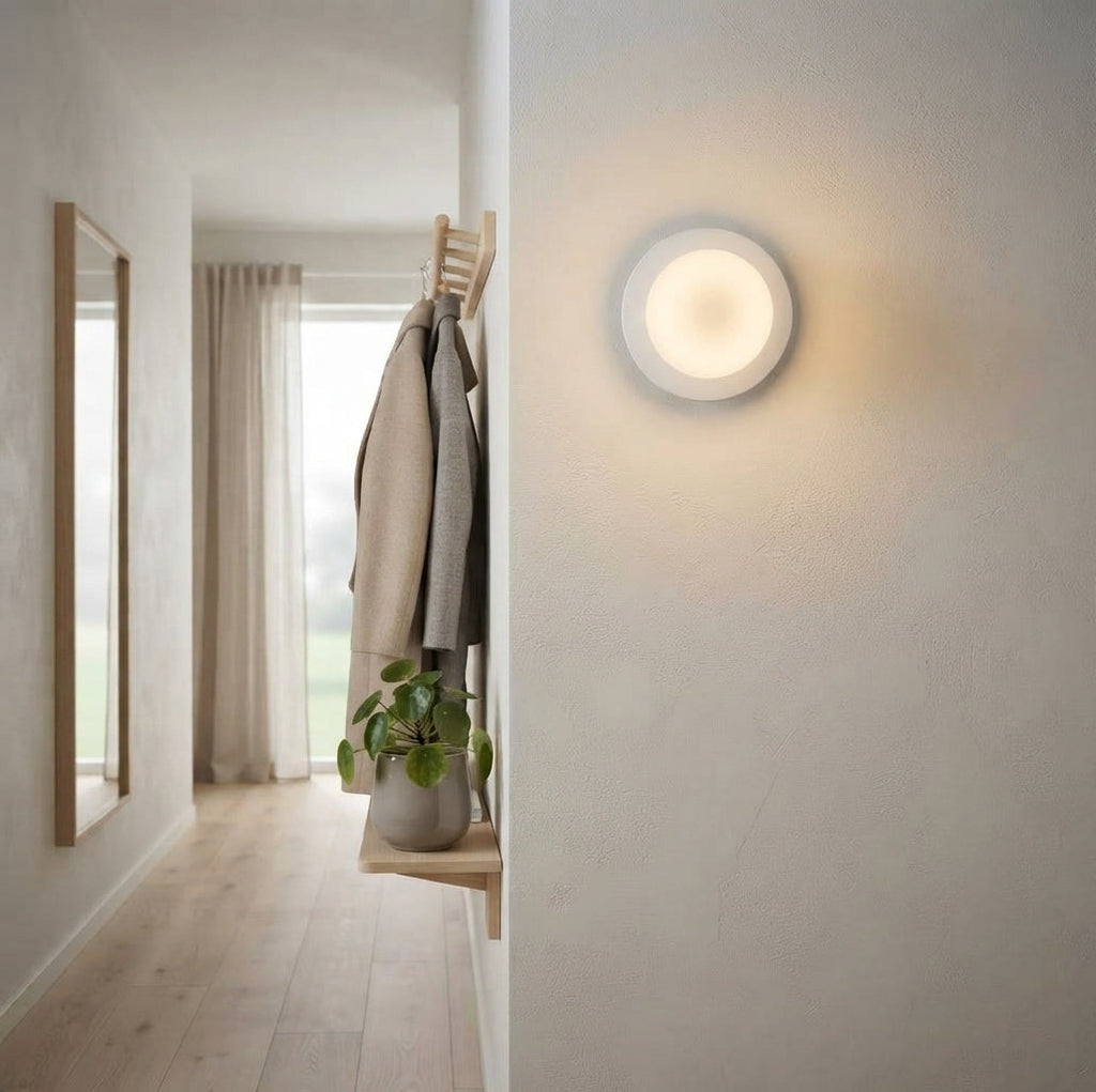 NeroLight | Wandlampe Innen mit Glasschirm