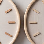 DashClock | Wanduhr Holz Lautlos