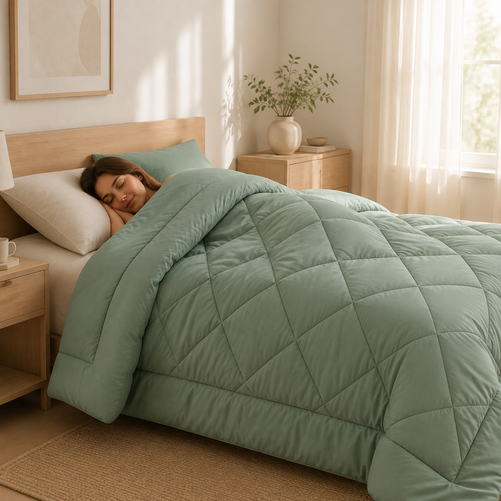 DreamWrap | 2-in-1 Bettdecke ohne Bettwäsche