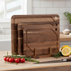 ForestBoard | Schneidebrett Holz Set aus Akazienholz