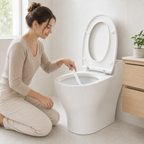 FreshClean Pro™ | Einweg-Toilettenbürste mit 18 Ersatzköpfen
