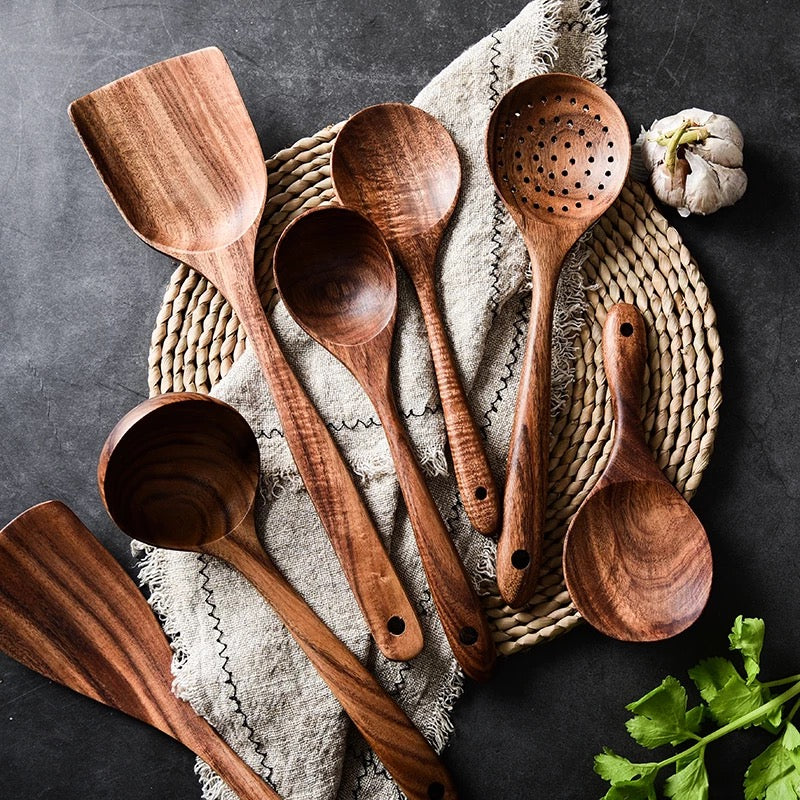 NaturCraft | Küchenutensilien Set Holz