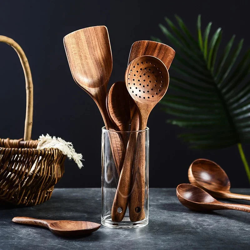 NaturCraft | Küchenutensilien Set Holz