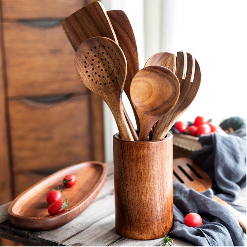 NaturCraft | Küchenutensilien Set Holz