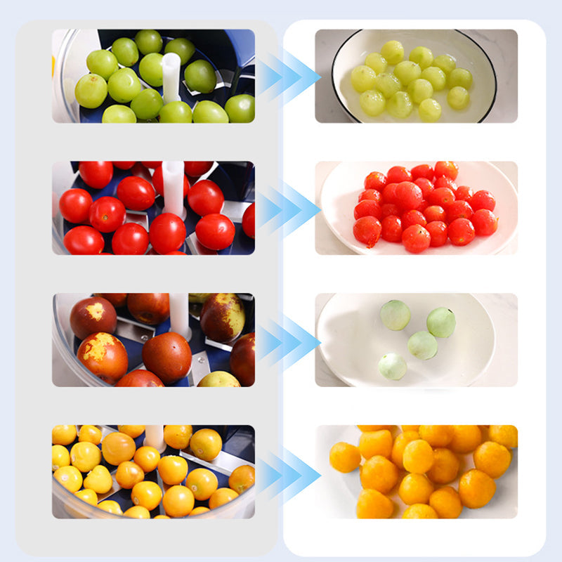 Automatic Fruit Peeler – 6-Blade & One-Touch Eject Design