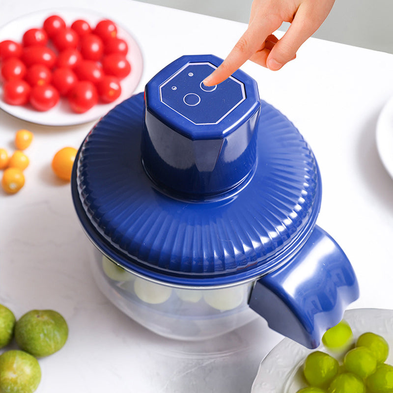 Automatic Fruit Peeler – 6-Blade & One-Touch Eject Design