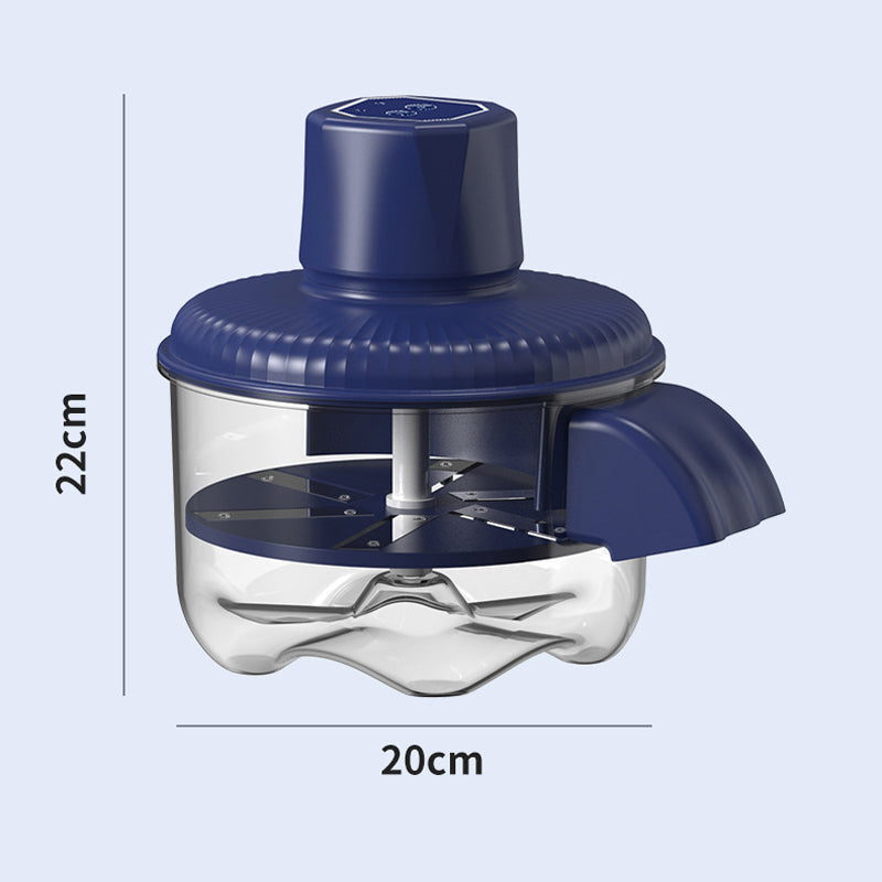Automatic Fruit Peeler – 6-Blade & One-Touch Eject Design