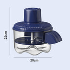 Automatic Fruit Peeler – 6-Blade & One-Touch Eject Design