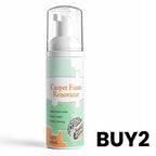 Waterless Carpet Foam Stain Remover with Towel